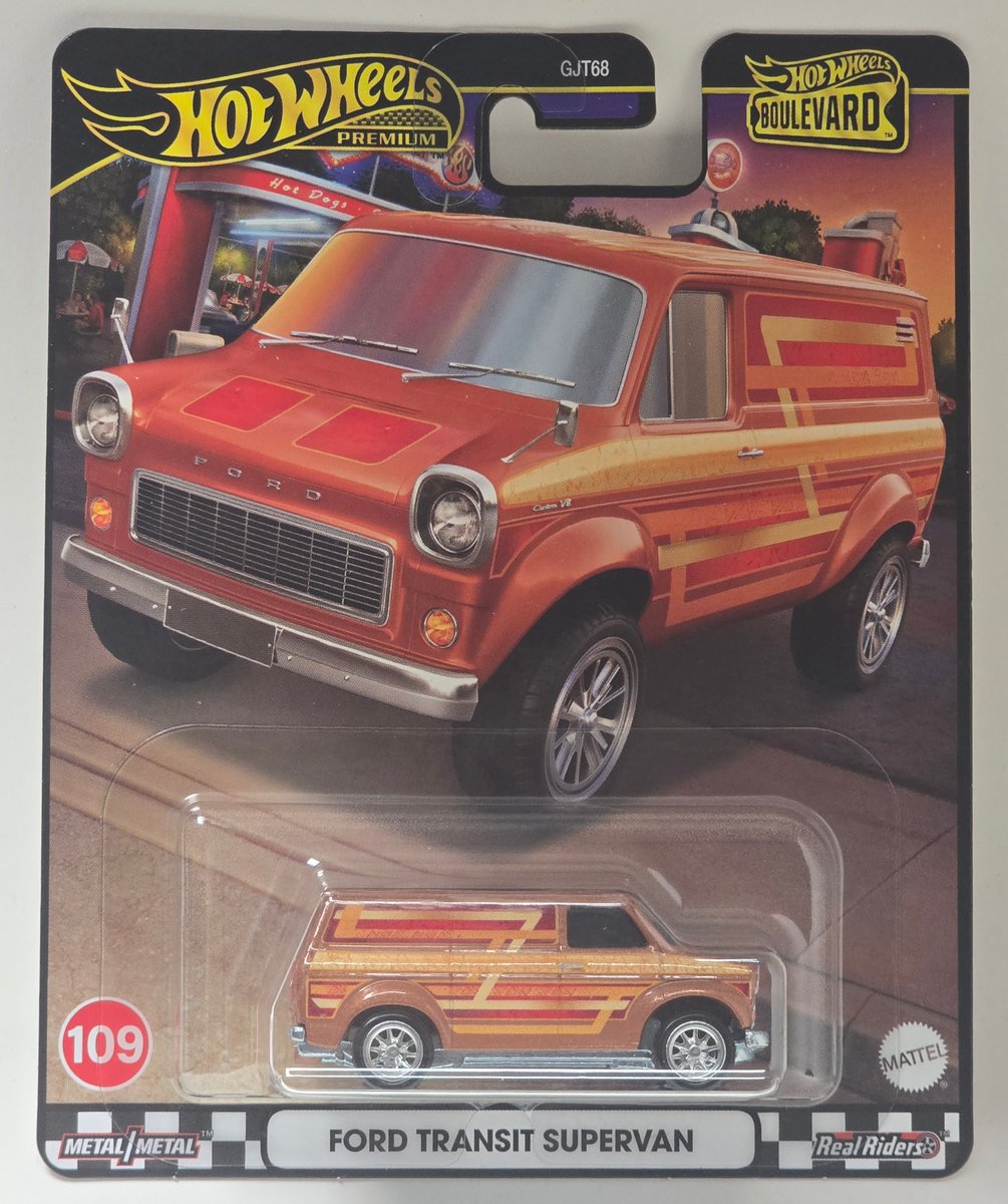 2024 Hot Wheels Ford Transit Supervan