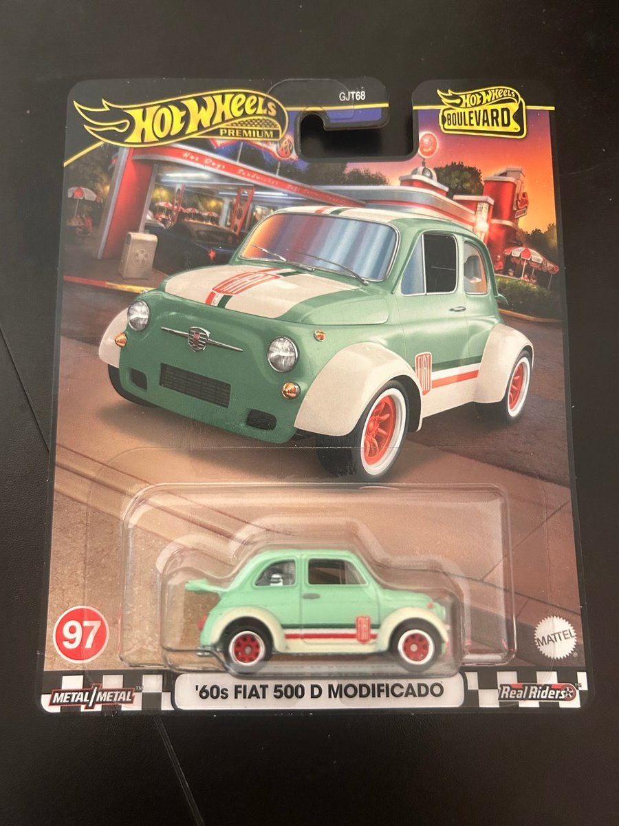 2024 Hot Wheels '60s Fiat 500 D Modificado