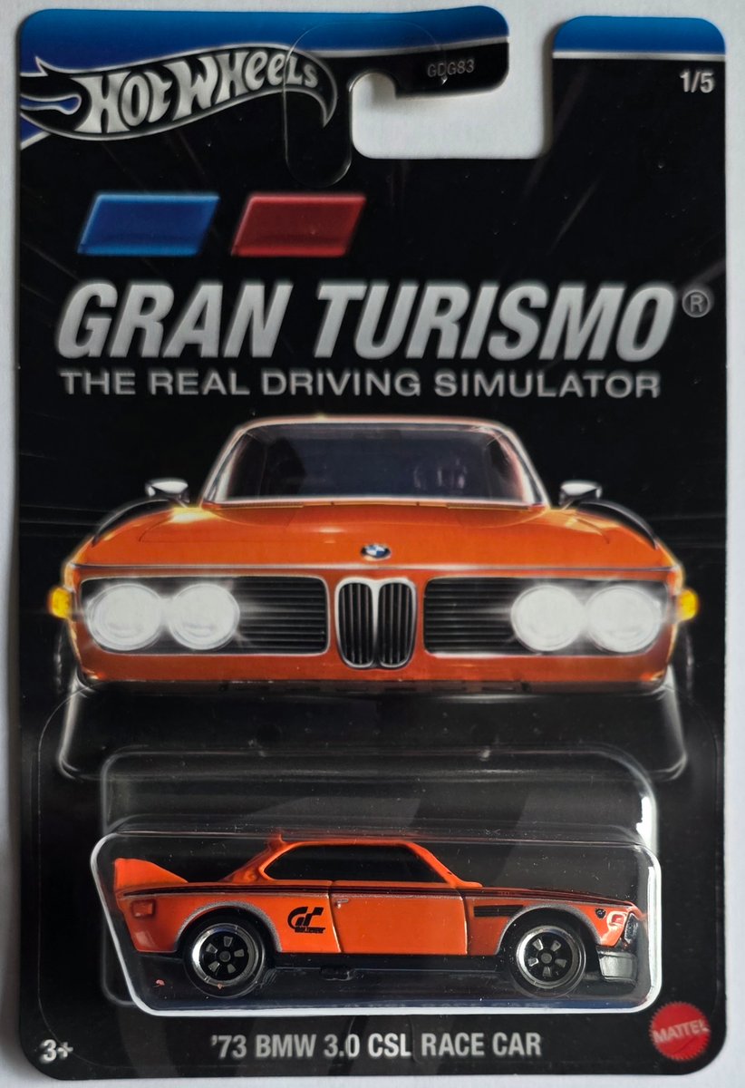 2024 Hot Wheels '73 BMW 3.0 CSL Race Car