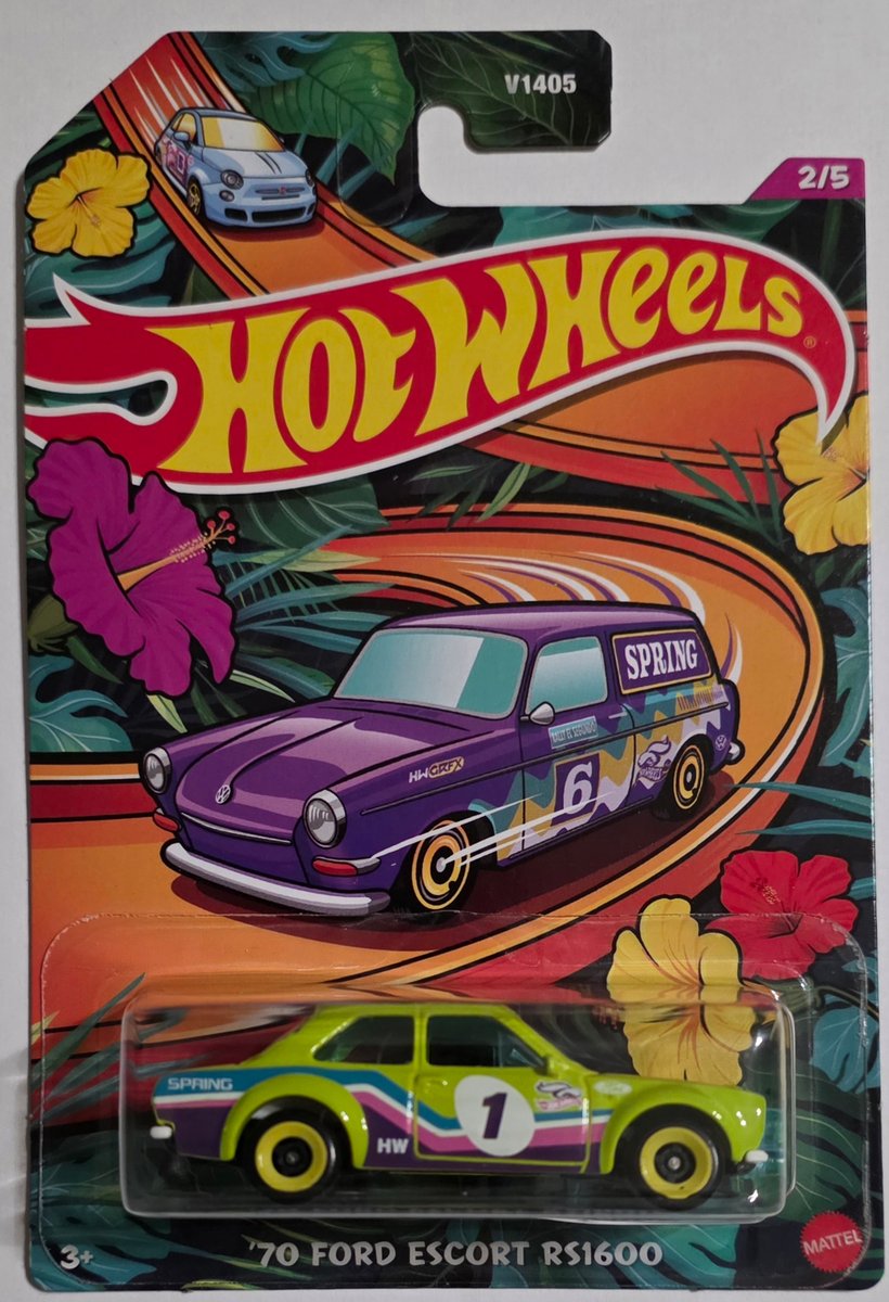 2024 Hot Wheels '70 Ford Escort RS1600