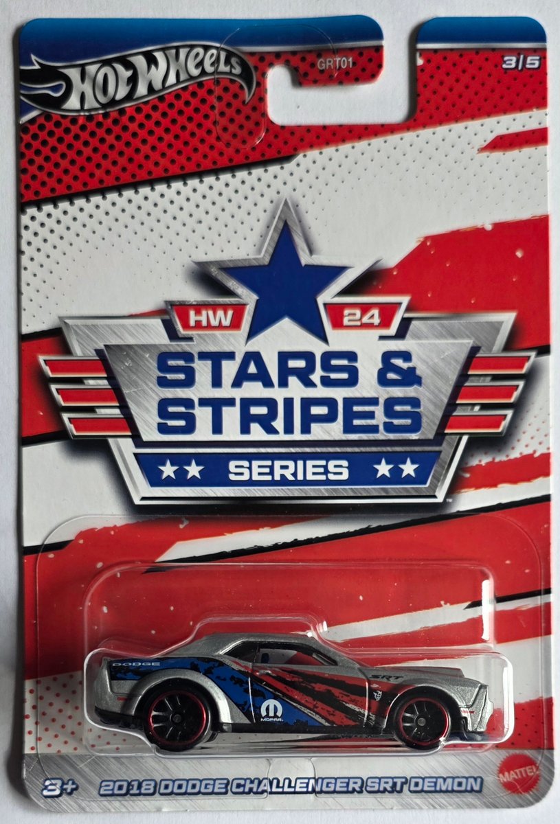 2024 Hot Wheels 2018 Dodge Challenger SRT Demon