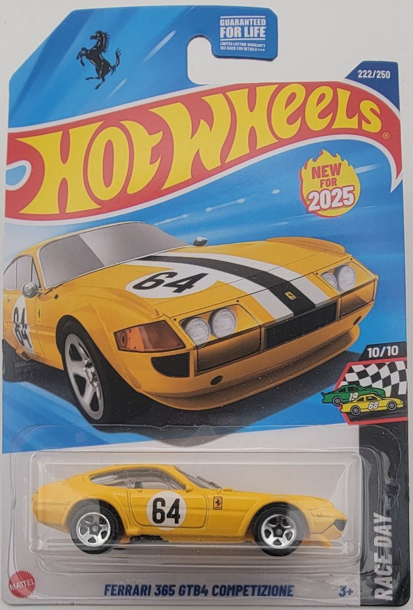2025 Hot Wheels Ferrari 365 GTB4 Competizione (First Edition)