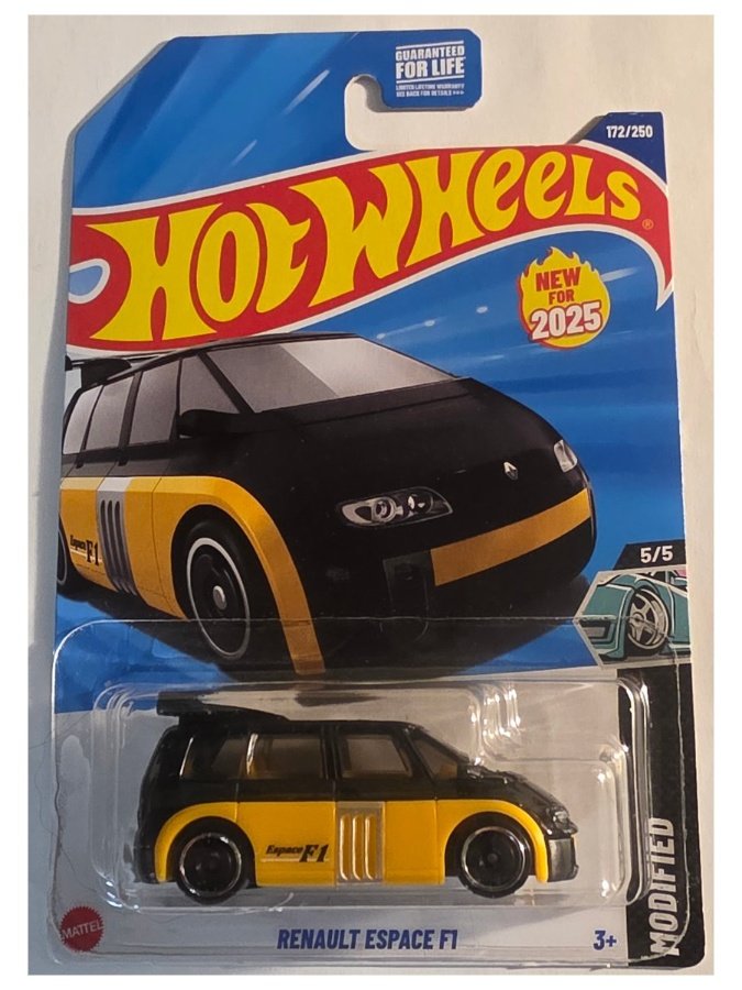 2025 Hot Wheels Renault Espace F1 (First Edition)