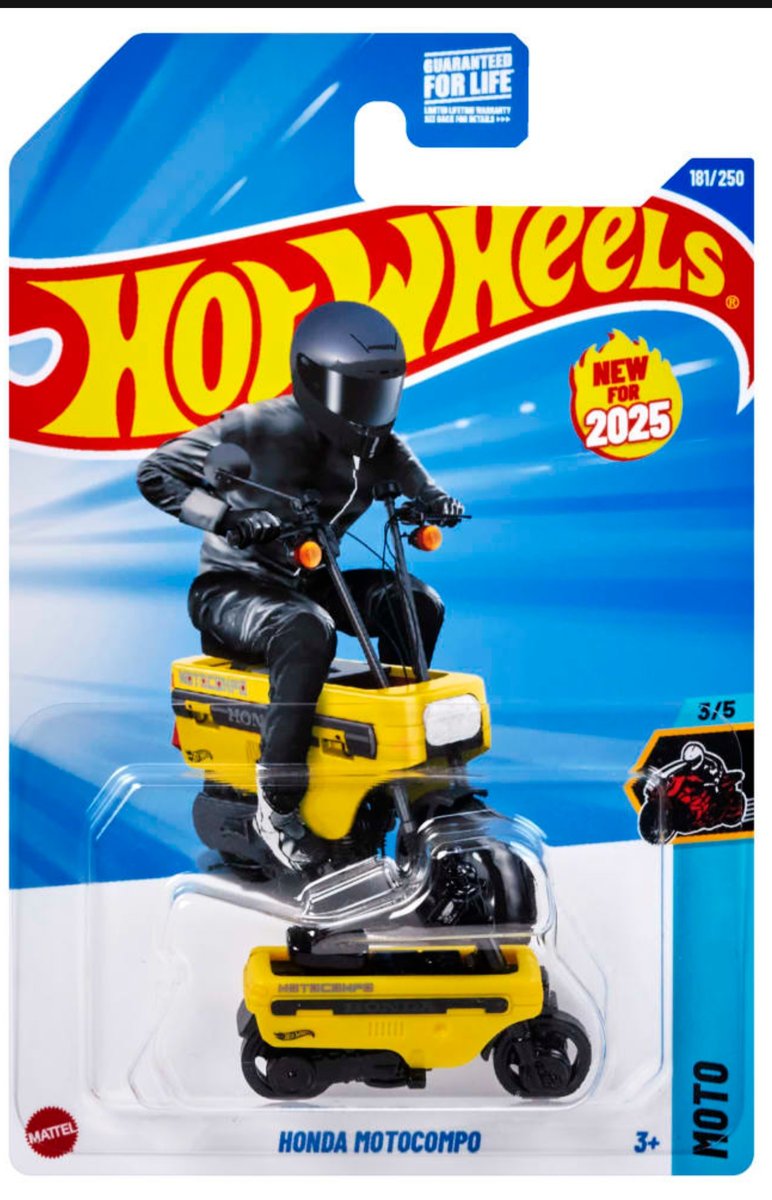 2025 Hot Wheels Honda Motocompo