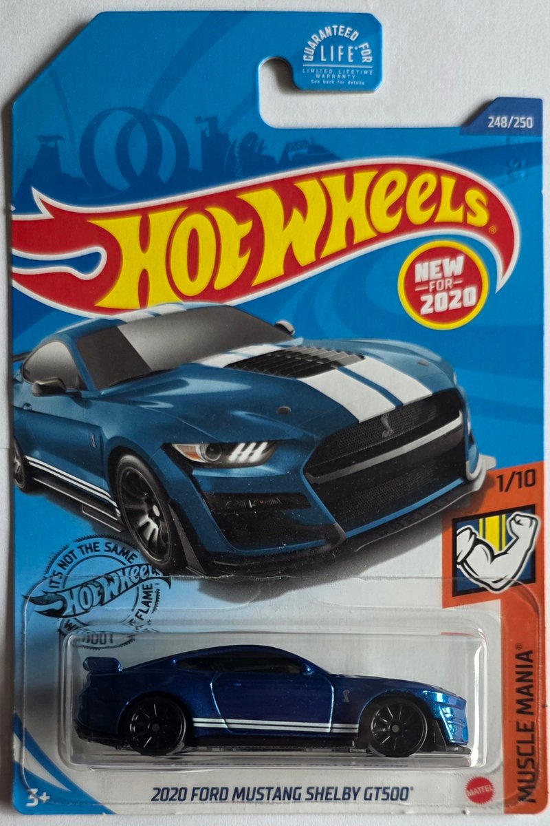 2020 Hot Wheels 2020 Ford Mustang Shelby GT500 (First Edition)