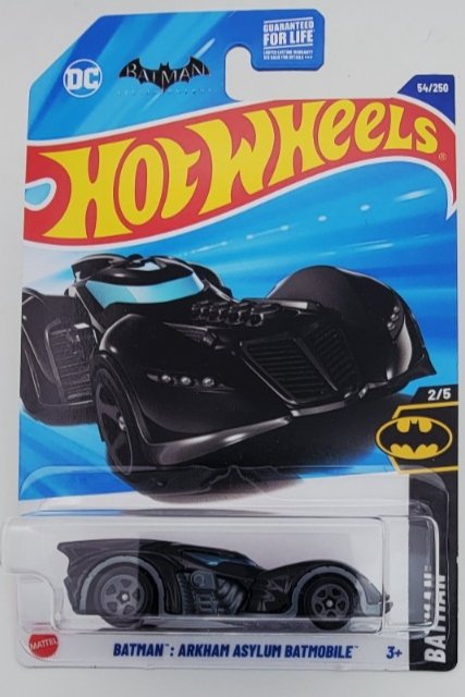 2025 Hot Wheels Batman: Arkham Asylum Batmobile