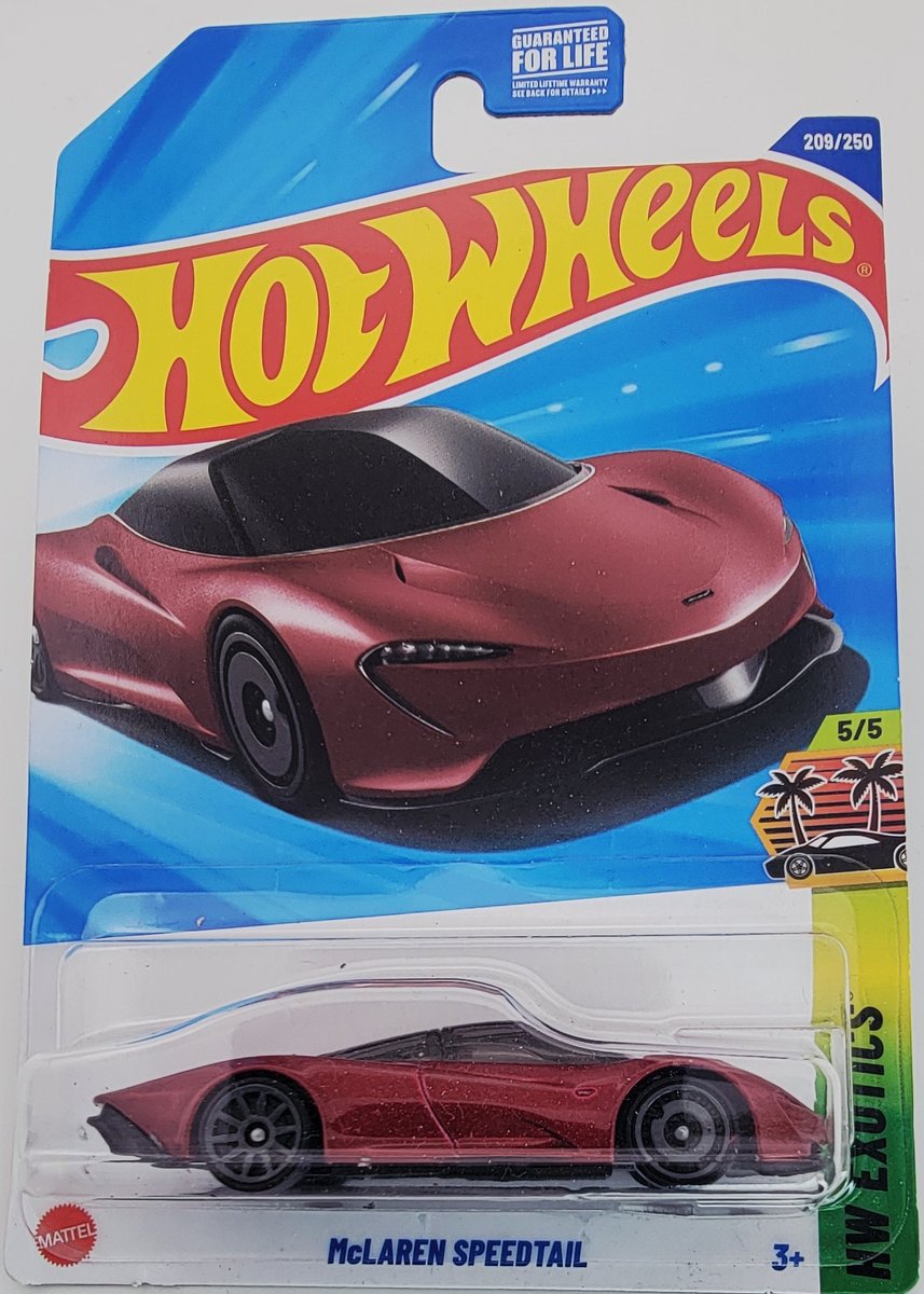2025 Hot Wheels McLaren Speedtail
