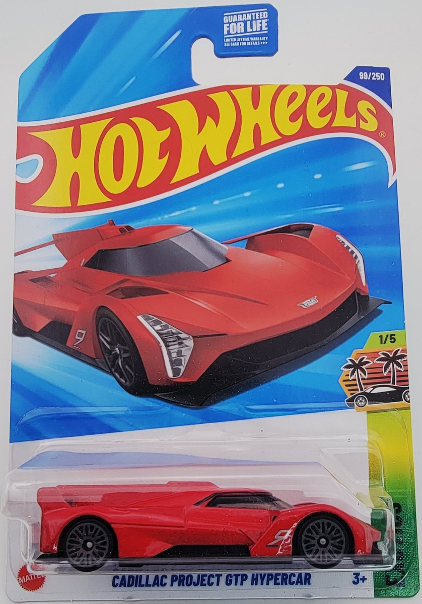 2025 Hot Wheels Cadillac Project GTP Hypercar