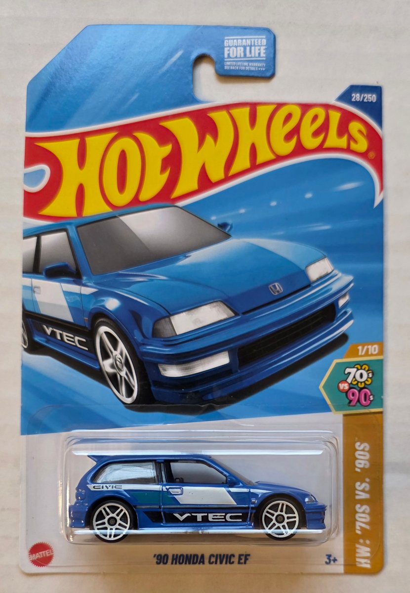 2025 Hot Wheels '90 Honda Civic EF