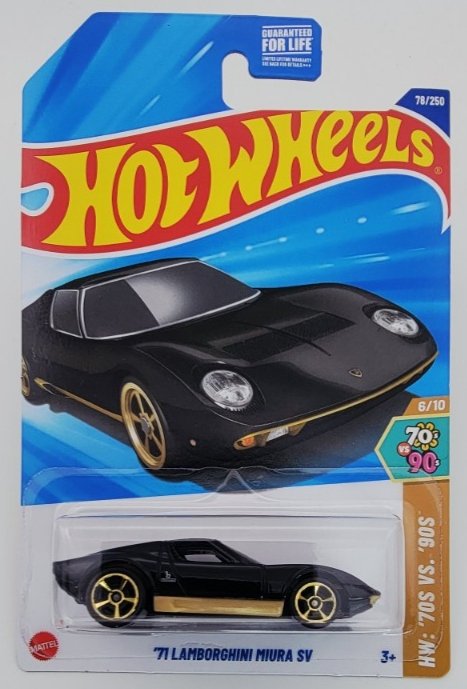 2025 Hot Wheels '71 Lamborghini Miura SV