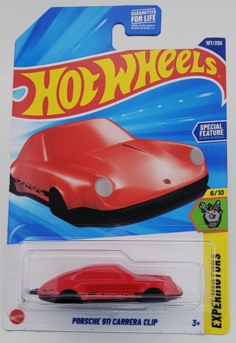 2025 Hot Wheels Porsche 911 Carrera Clip