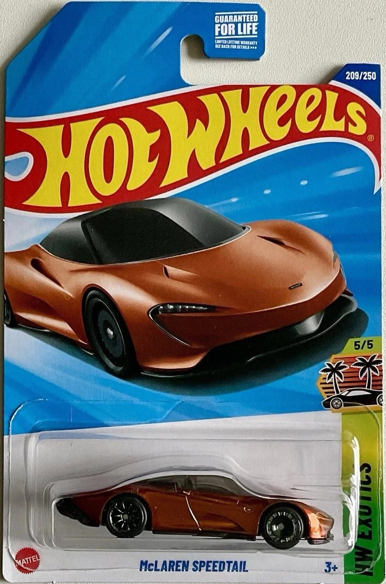 2025 Hot Wheels McLaren Speedtail (Super Treasure Hunt)