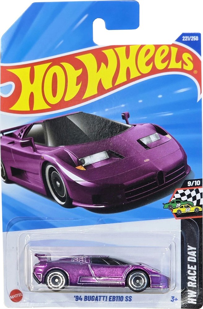 2025 Hot Wheels '94 Bugatti EB110 SS (Super Treasure Hunt)