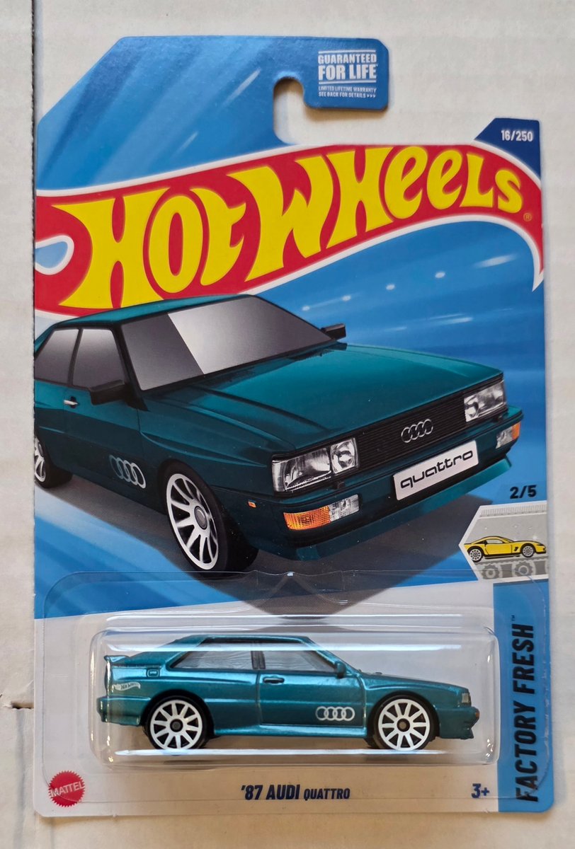 2025 Hot Wheels '87 AUDI Quattro