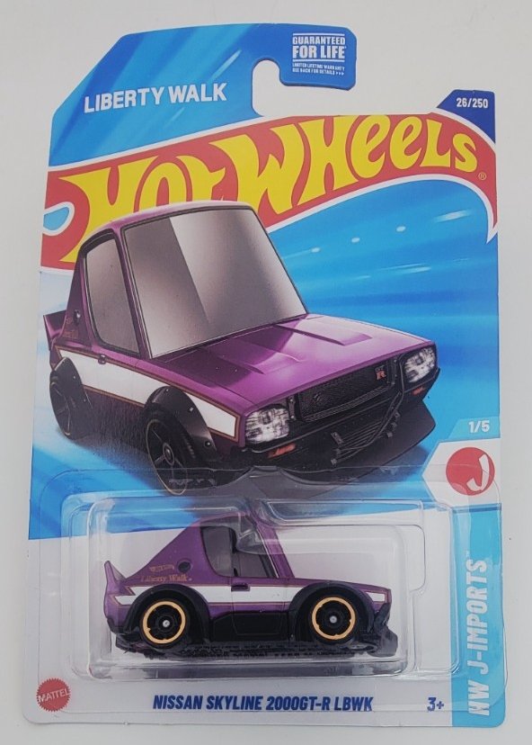 2025 Hot Wheels Nissan Skyline 2000gt-R LBWK