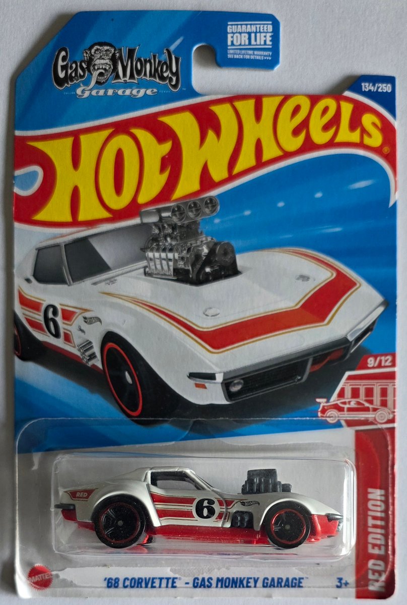 2025 Hot Wheels '68 Corvette - Gas Monkey Garage
