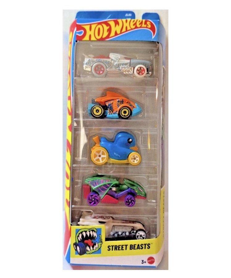 2025 Hot Wheels Street Beast 5-Pack (5-pack)