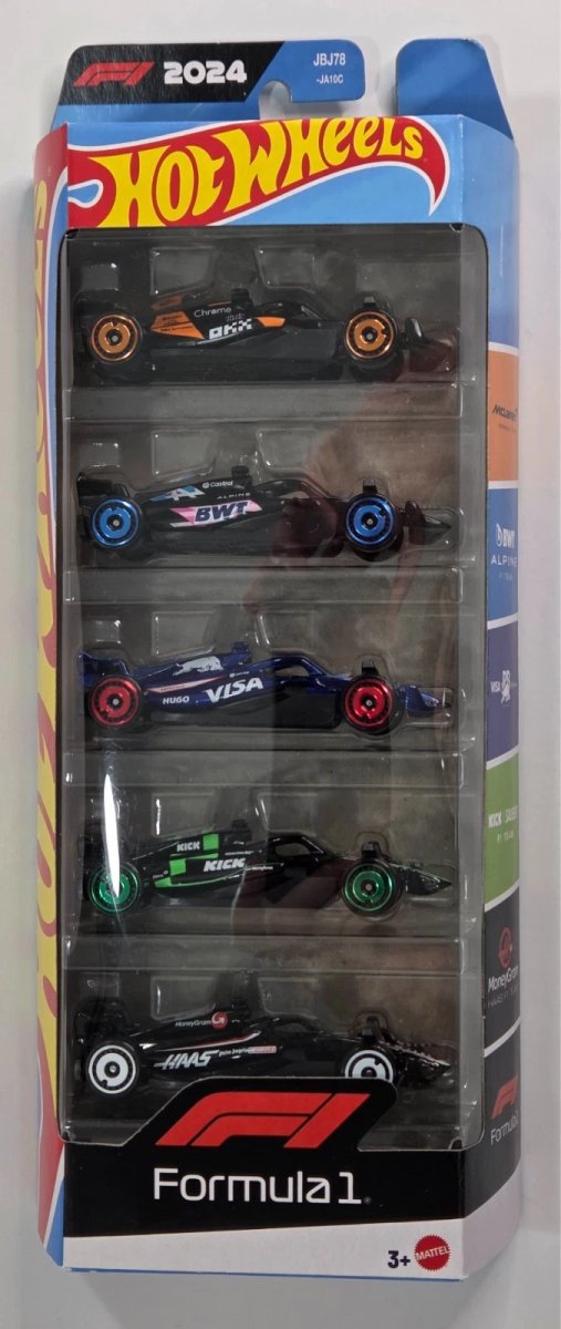 2025 Hot Wheels Formula 1 2024 5-Pack (5-pack)
