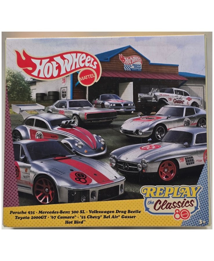 2025 Hot Wheels Replay the Classics 7-Pack (Zamac)