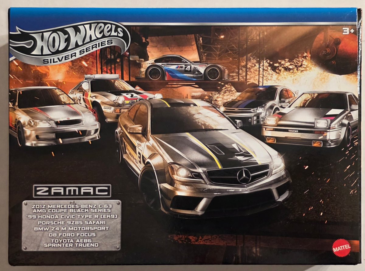 2025 Hot Wheels Zamac 6-Pack (Zamac)