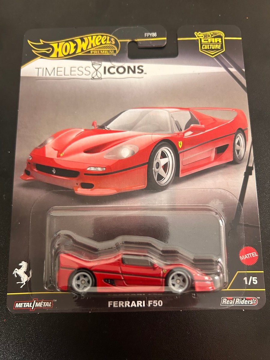 2025 Hot Wheels Ferrari F50