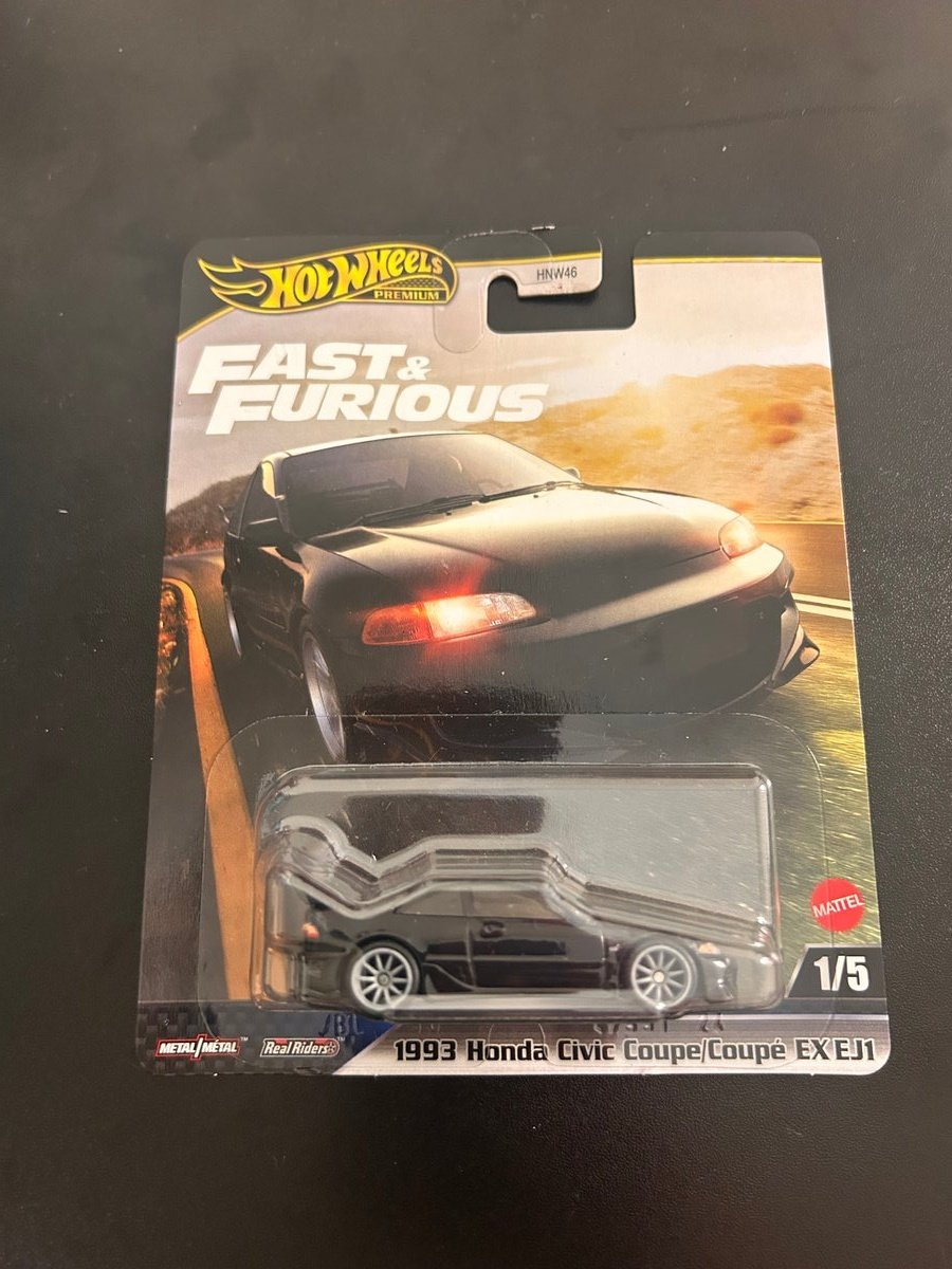 2026 Hot Wheels 1993 Honda Civic Coupe EX EJ1