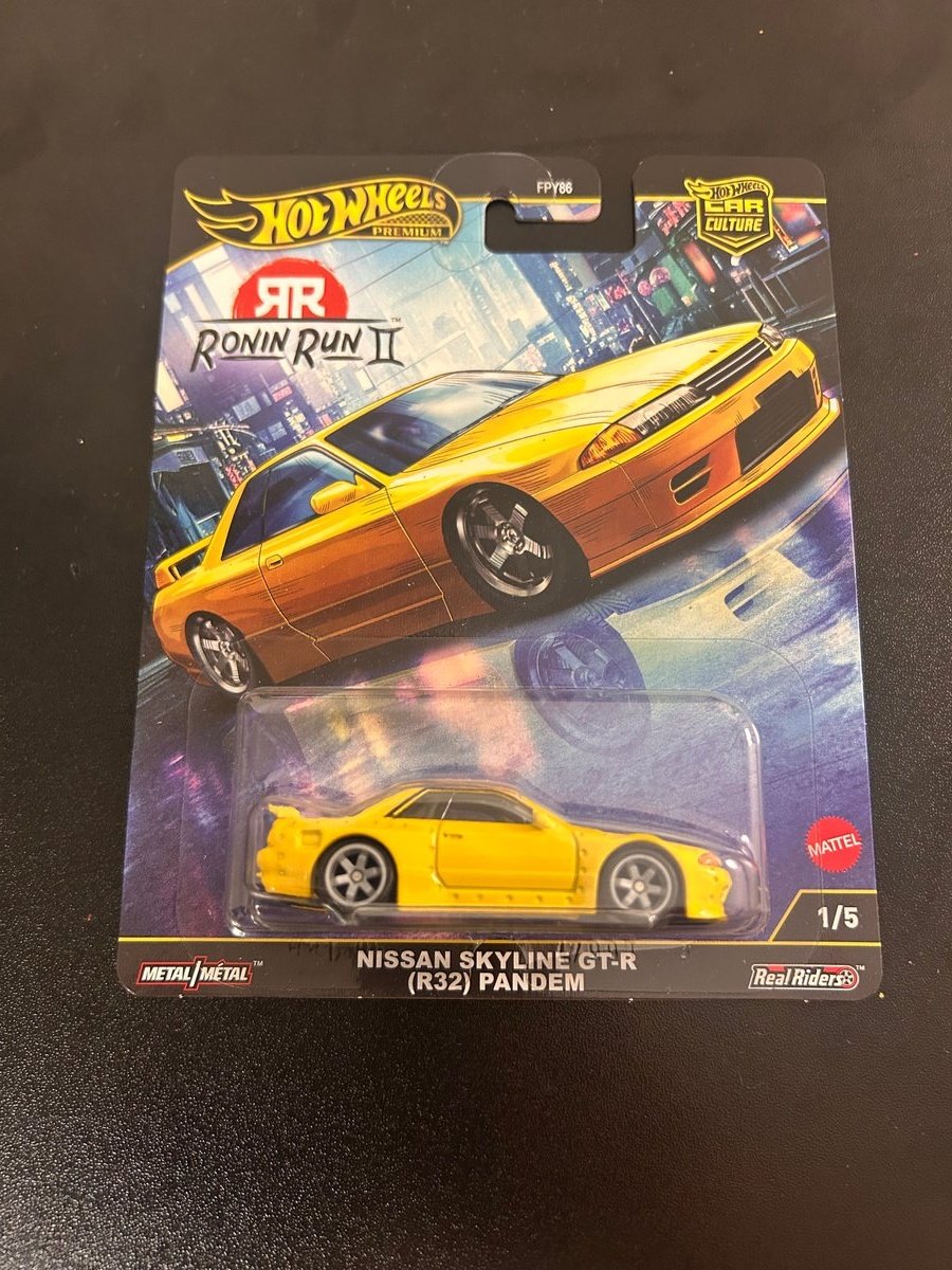 2025 Hot Wheels Nissan Skyline GT-R (R32) Pandem