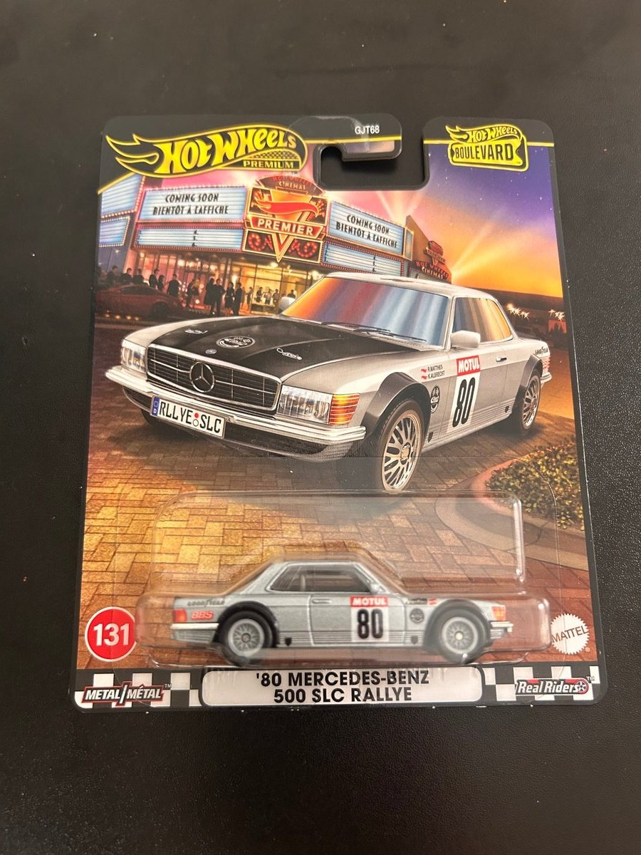 2025 Hot Wheels '80 Mercedes-Benz 500 SLC Rallye