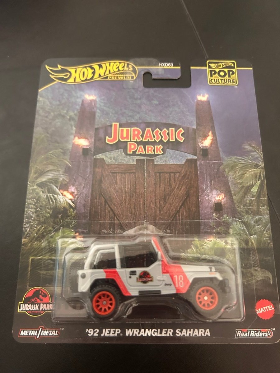 2025 Hot Wheels '92 Jeep Wrangler Sahara