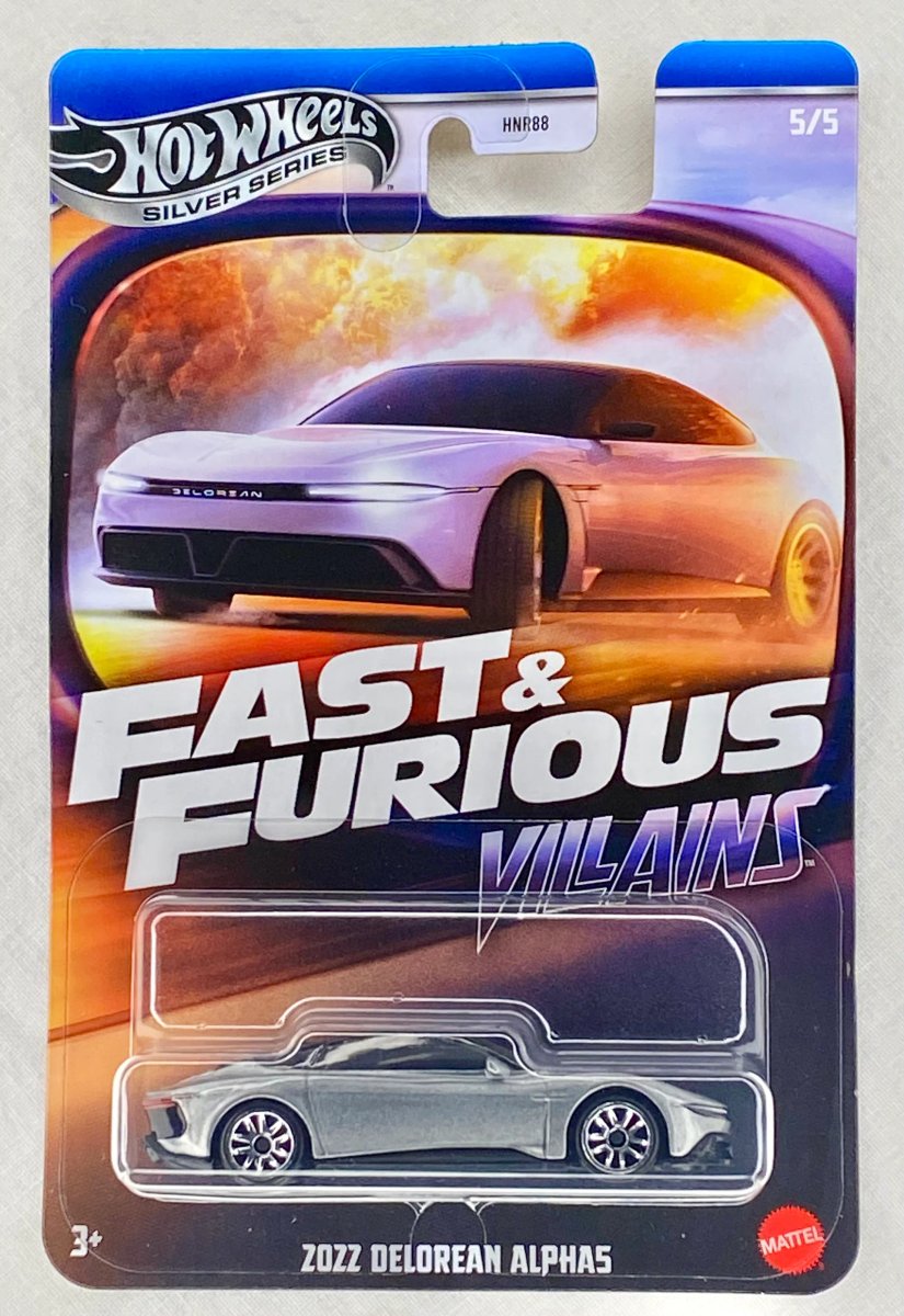 2025 Hot Wheels 2022 Delorean Alpha5