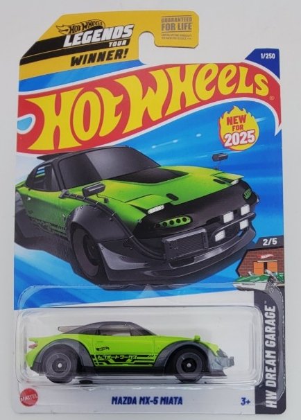 2025 Hot Wheels Mazda MX-5 Miata (First Edition)