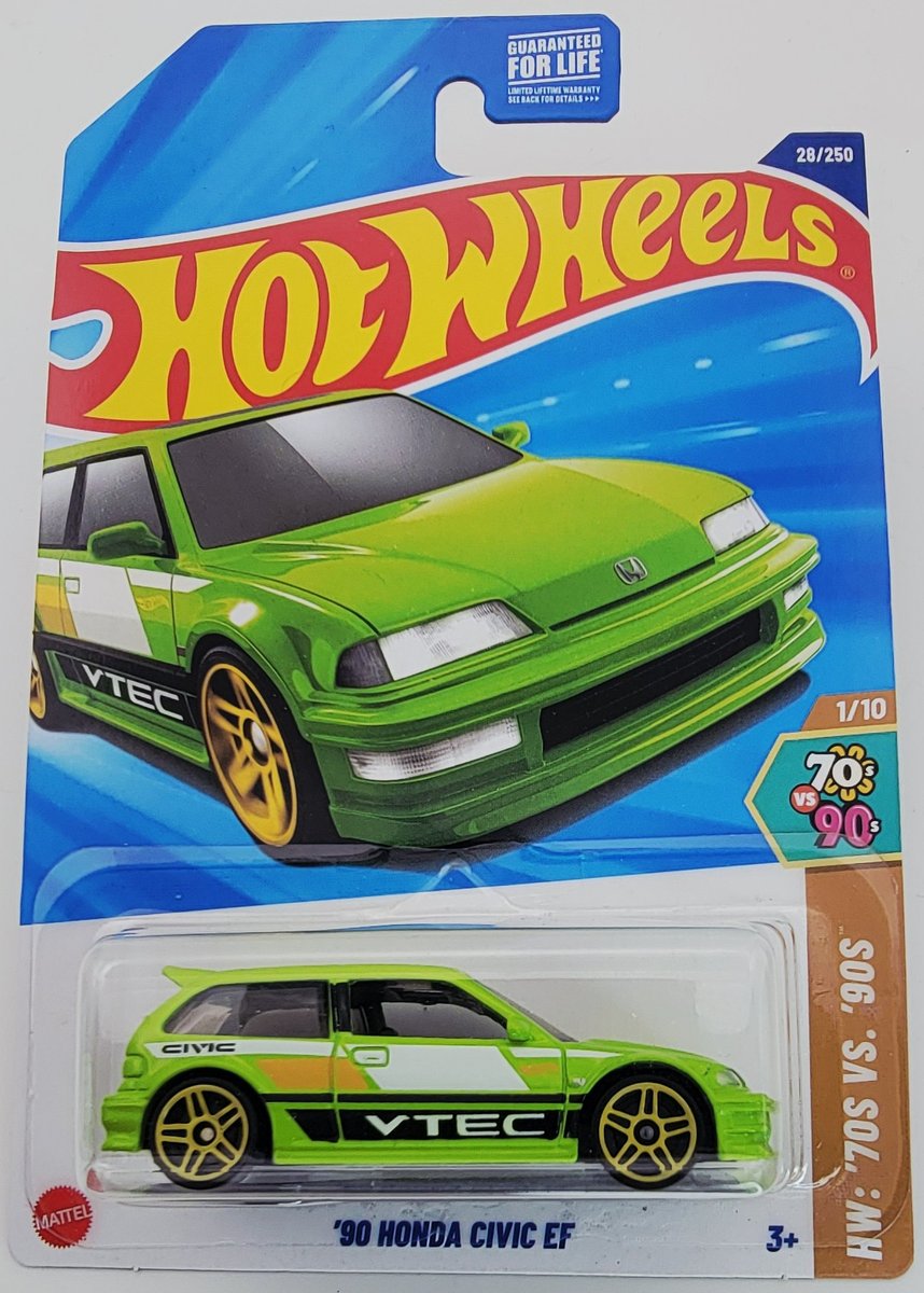 2025 Hot Wheels '90 Honda Civic EF