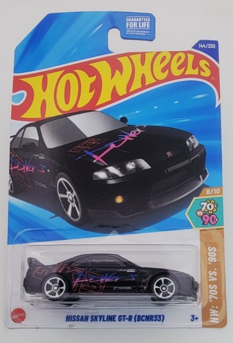 2025 Hot Wheels Nissan Skyline GT-R BCNR33