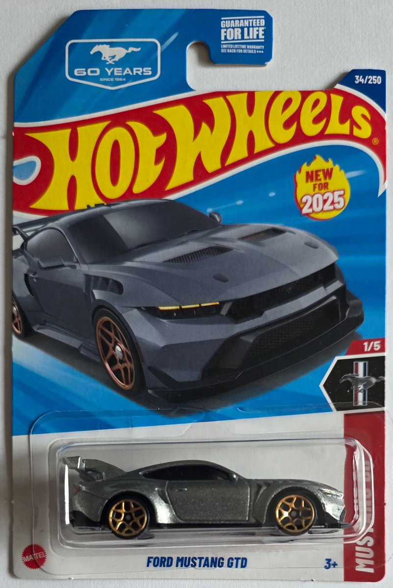 2025 Hot Wheels Ford Mustang GTD (First Edition)