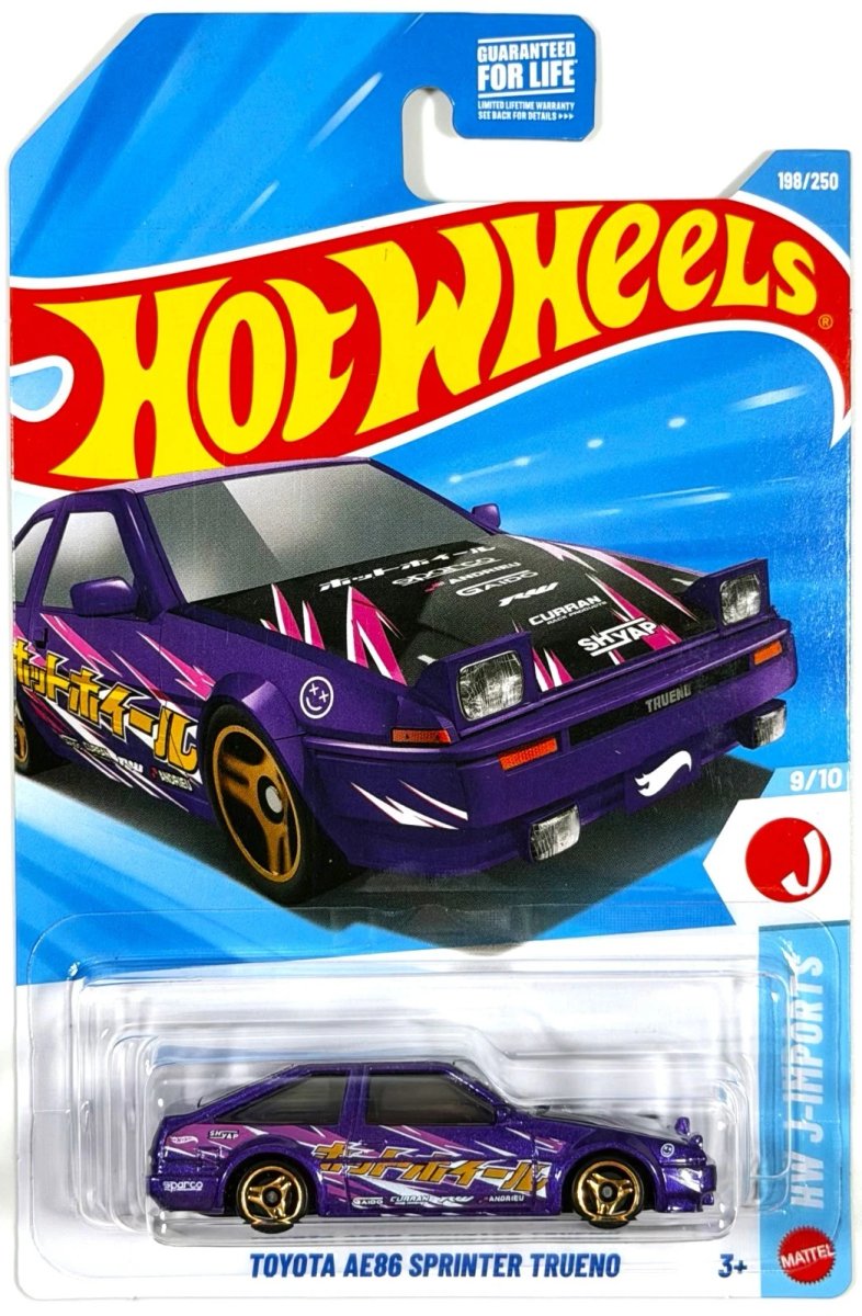 2026 Hot Wheels Toyota AE86 Sprinter Trueno