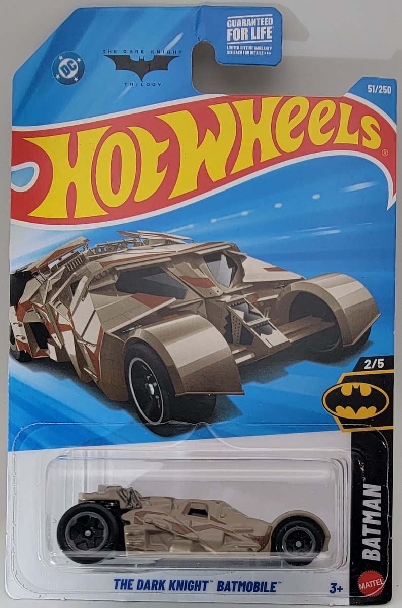 2026 Hot Wheels The Dark Knight Batmobile