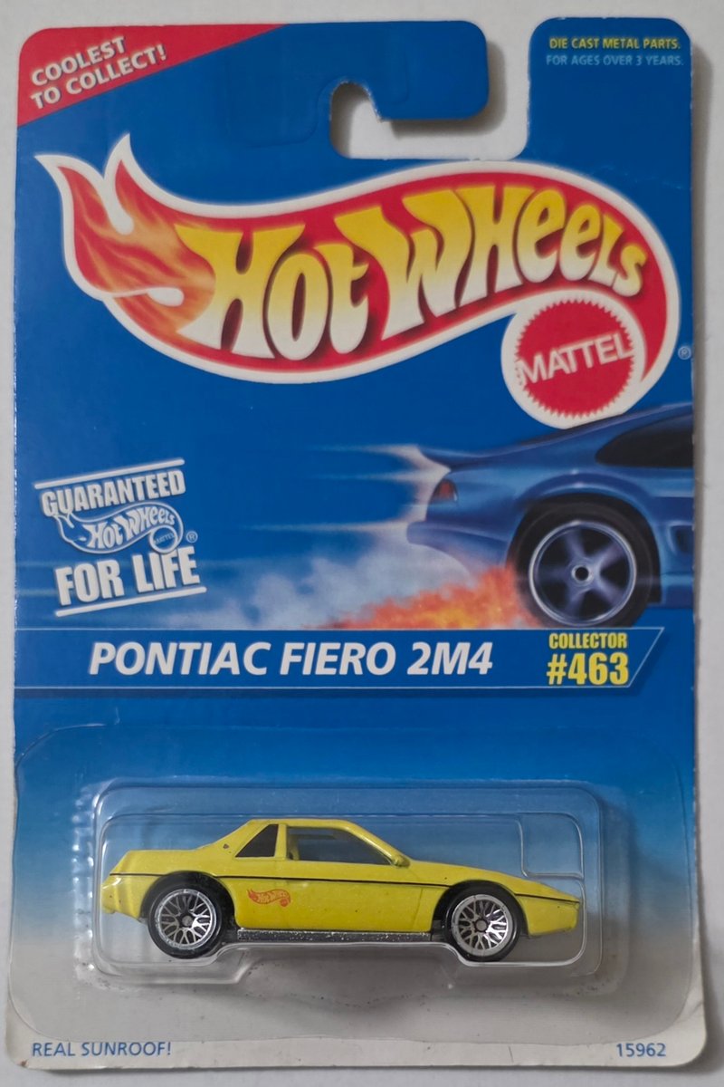 1996 Hot Wheels Pontiac Fiero 2M4