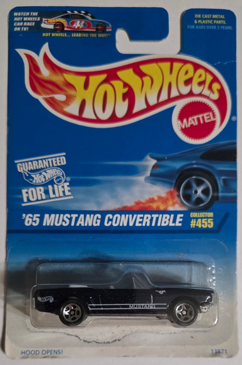1996 Hot Wheels '65 Mustang Convertible