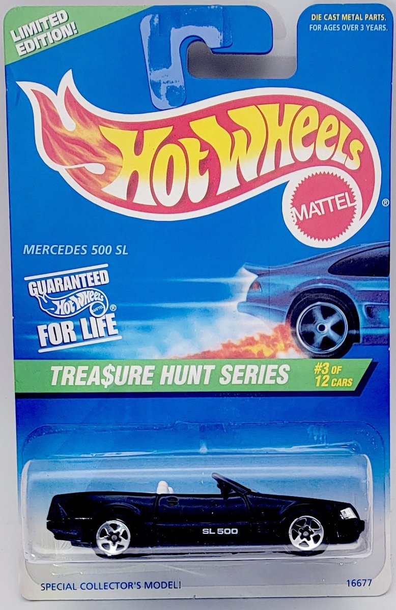 1997 Hot Wheels Mercedes 500SL (Treasure Hunt)