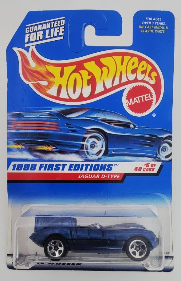 1998 Hot Wheels Jaguar D-Type (First Edition)