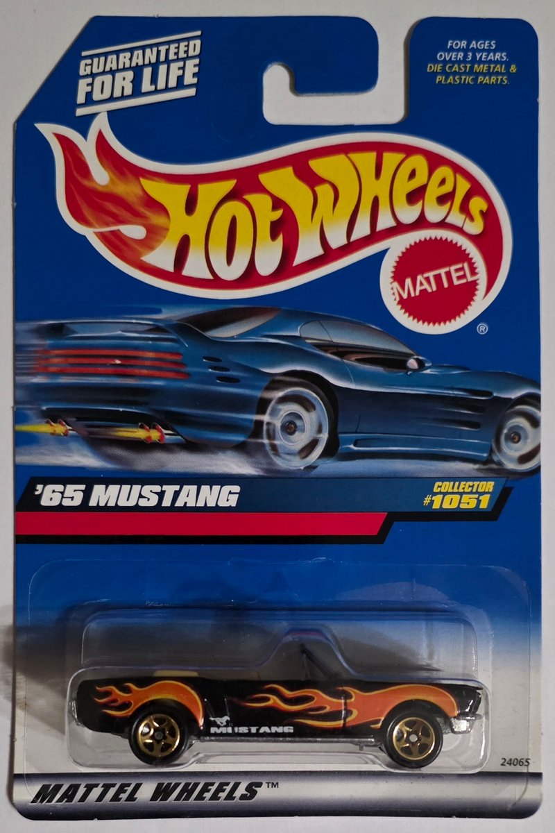 1999 Hot Wheels '65 Mustang Convertible