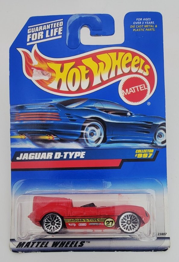 1999 Hot Wheels Jaguar D-Type