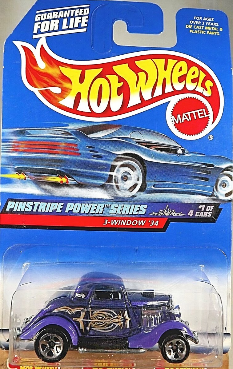 1999 Hot Wheels 3-Window '34