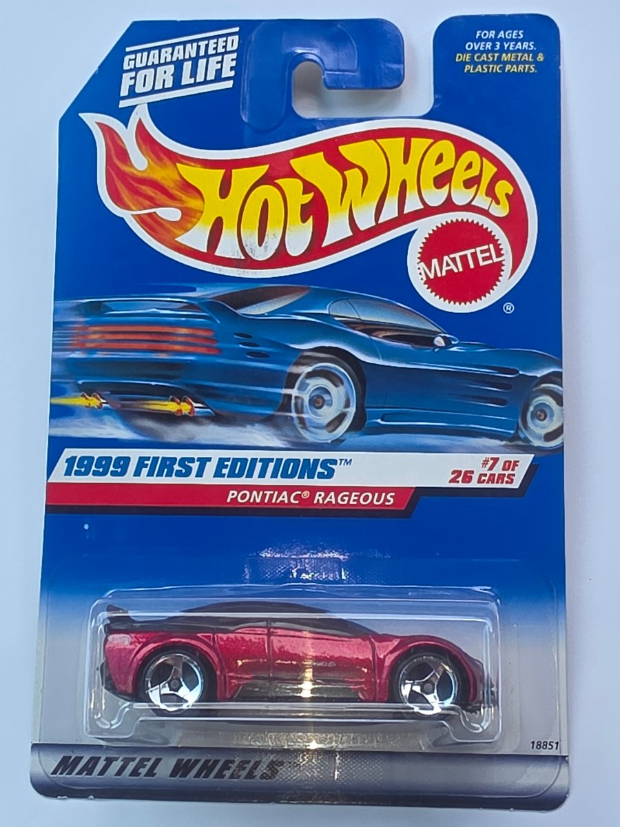 1999 Hot Wheels Pontiac Rageous