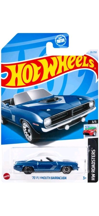 2024 Hot Wheels '70 Plymouth Barracuda