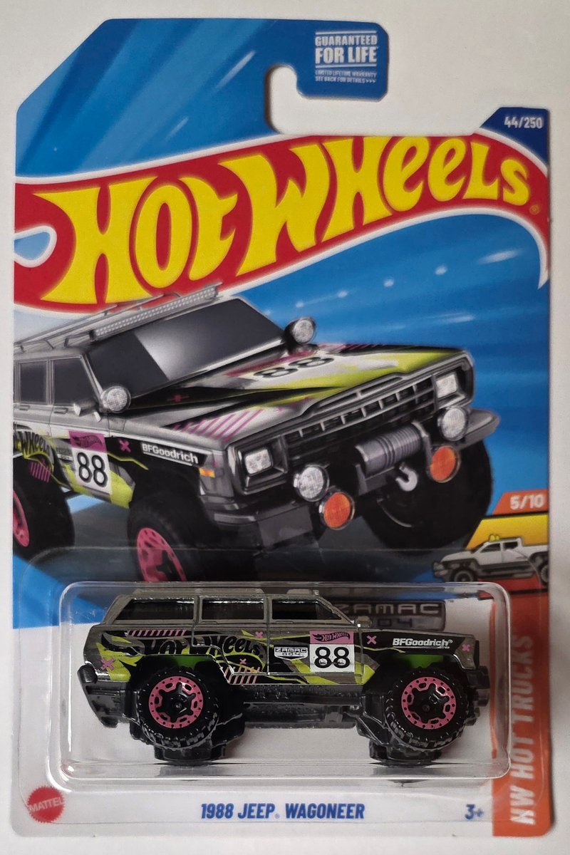 2025 Hot Wheels 1988 Jeep Wagoneer (Zamac)