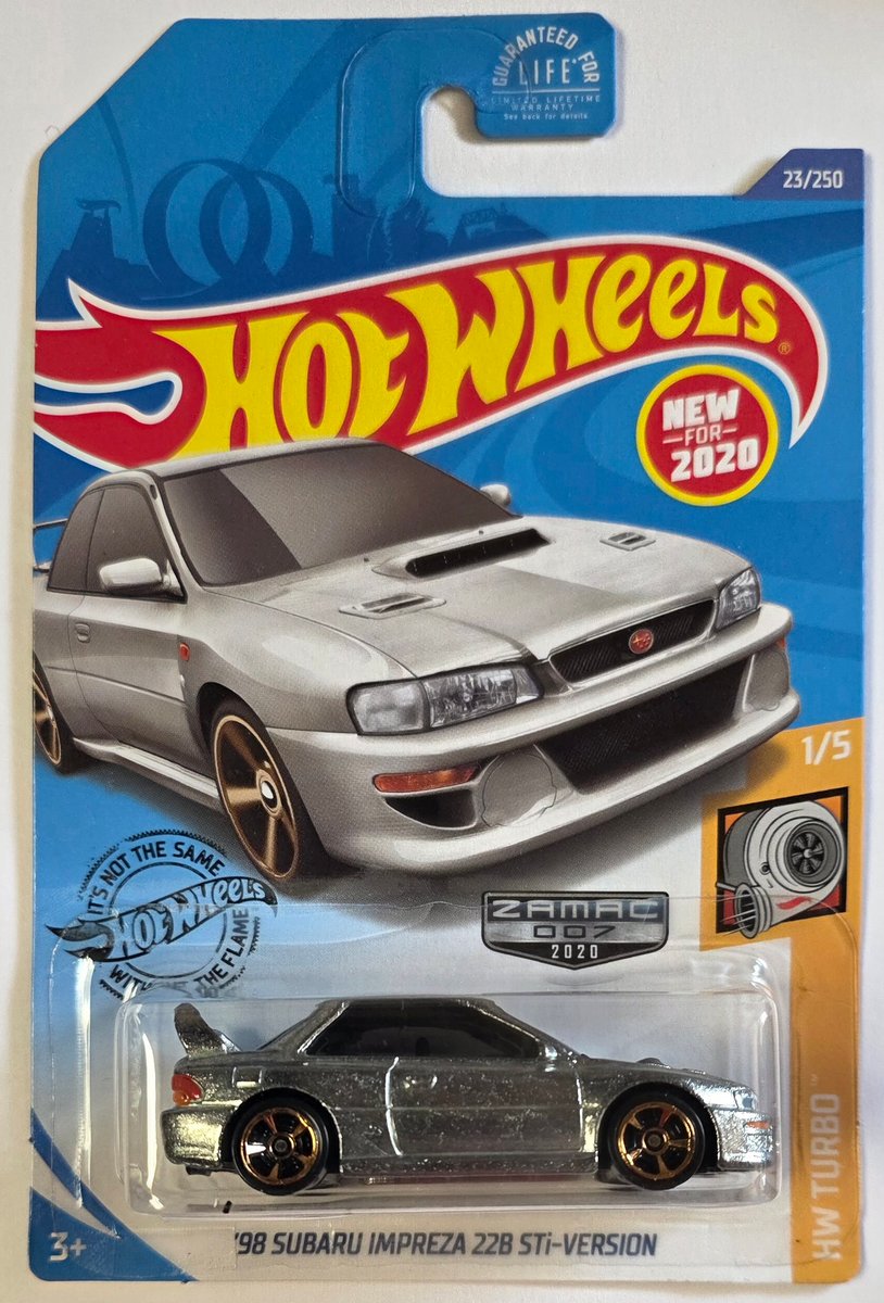 2020 Hot Wheels '98 Subaru Impreza 22B STI-Version (Zamac)