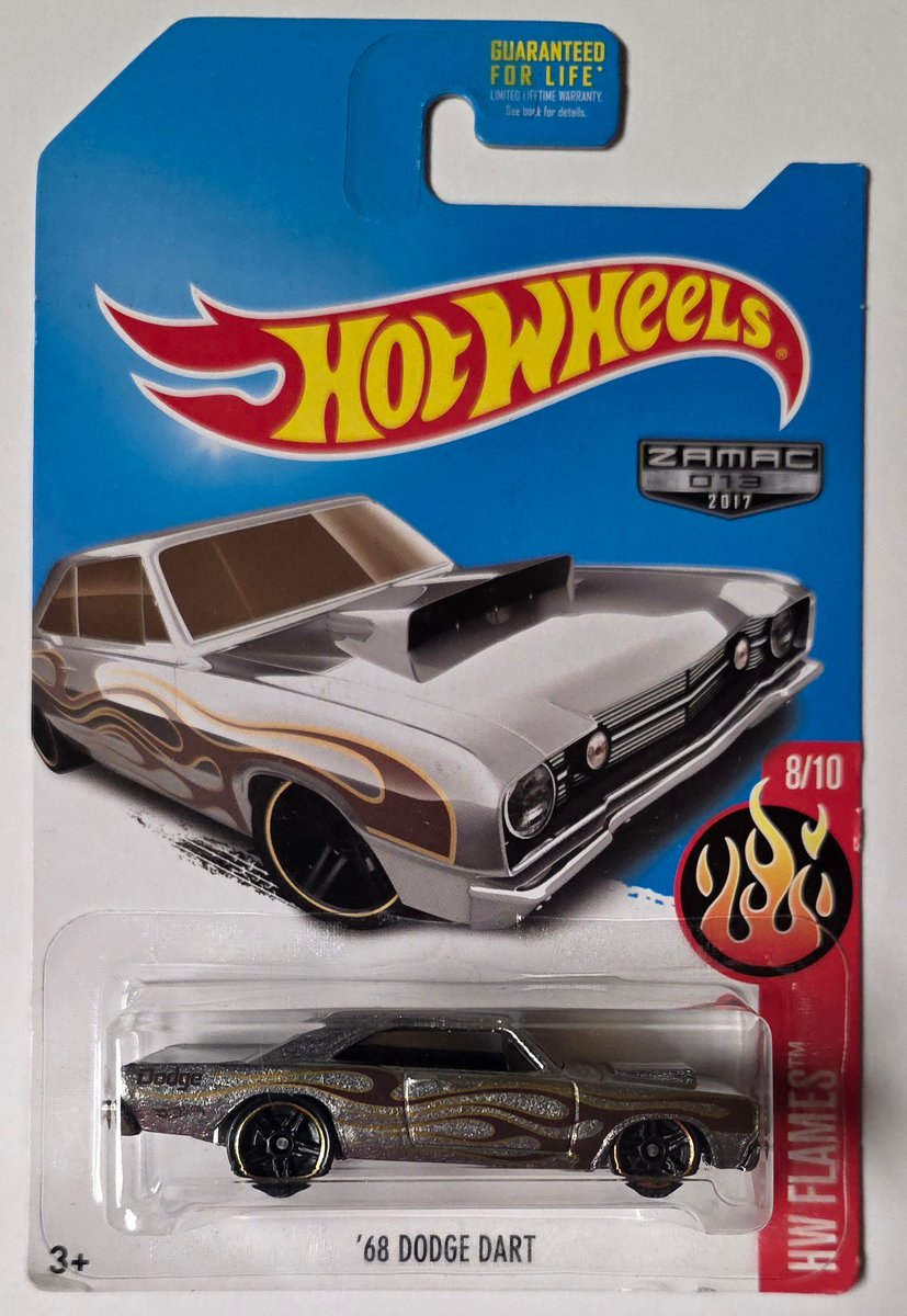 2017 Hot Wheels '68 Dodge Dart (Zamac)