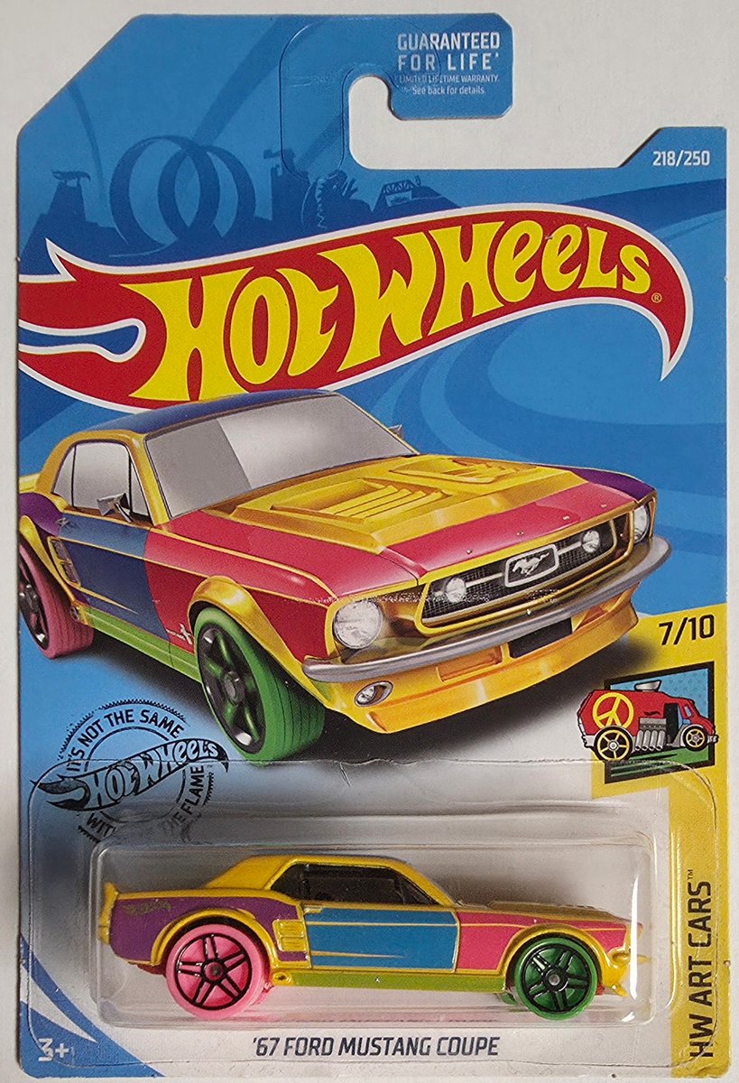 2019 Hot Wheels '67 Ford Mustang Coupe