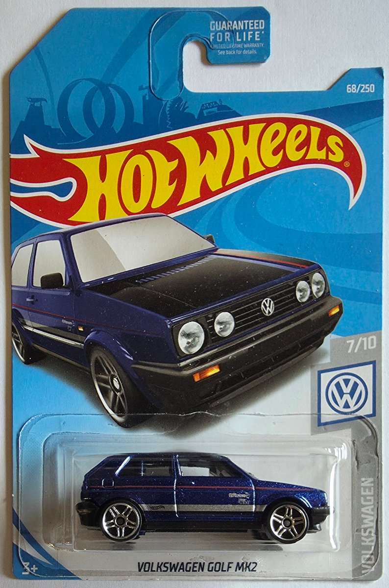 2019 Hot Wheels Volkswagen Golf MK2